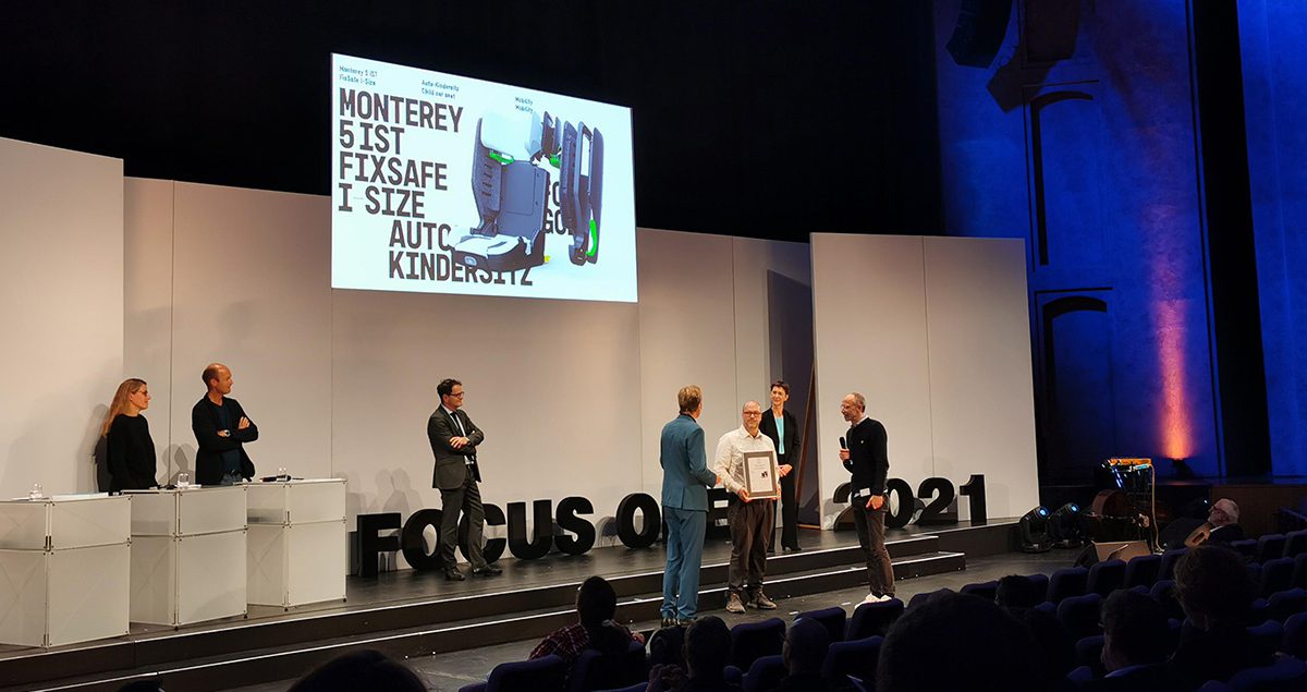 Designpreis Focus Open in gold