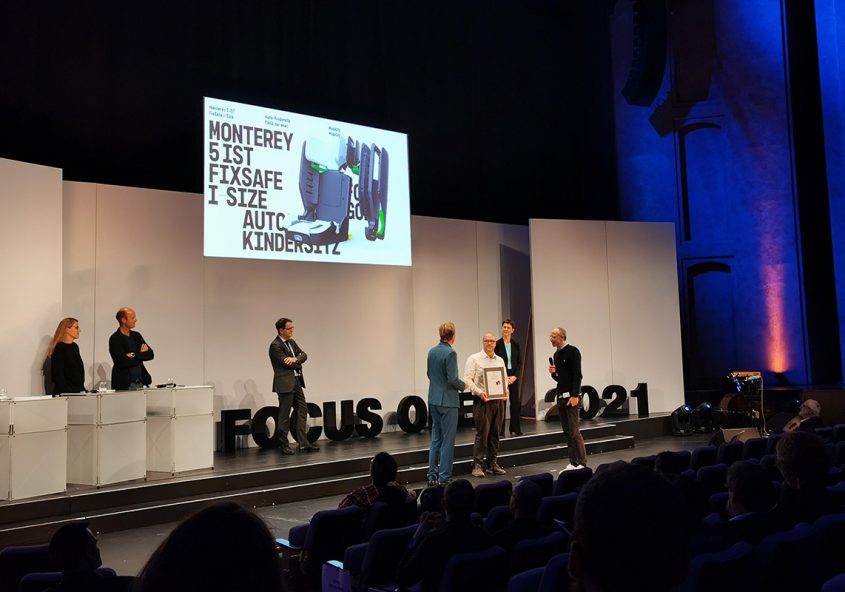 Designpreis Focus Open in gold